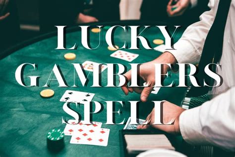 gambling luck spell|Boosting Gambling Luck .